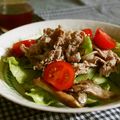 haruku221's cooksnap of when they made 豚しゃぶとキノコのエスニックサラダ。.