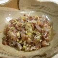 ttsuchida's cooksnap of when they made つまみに最高♡鯵のたたき.