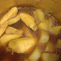 おきゆうかあちゃん's cooksnap of when they made 出汁がおいしい手羽中と大根の煮物.