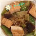 mintymoo's cooksnap of when they made 厚揚げとなすピーマンの春雨煮.