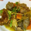 はるとなおママ's cooksnap of when they made 圧力鍋ですぐ完成！おいしい牛すじの煮込み.