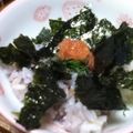 ひーさん★'s cooksnap of when they made 明太しそご飯.