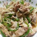 bellchia's cooksnap of when they made 塩麹で美味＊豚バラとピーマンの中華炒め.
