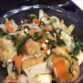 mon69's cooksnap of when they made ★風邪に勝つ！豆腐と葱と韮の生姜炒め★.