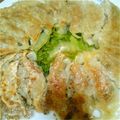 ひょろみん's cooksnap of when they made 【簡単】丸いフライパンで焼く浜松風餃子.