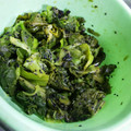 Ｓ＆Ｋ＊mama's cooksnap of when they made からし菜のごま和え♪.