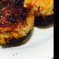 スヌヌーピー's cooksnap of when they made シソの葉香るしいたけの肉詰め.