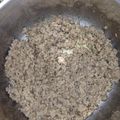 mimi123456's cooksnap of when they made ひき肉だけ～。我が家の肉そぼろ。.
