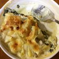 さんきゅーろっく's cooksnap of when they made タラとほうれん草のグラタン.