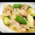 かなちゃー's cooksnap of when they made スナップエンドウとセロリの塩炒め.