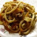 春風桃之介's cooksnap of when they made 焼きうどんmixたれ♪何でも入れちゃえ〜.