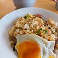 ばとん's cooksnap of when they made 簡単！ ウインナーと卵のバター醤油ごはん.