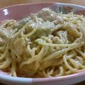 chikiri's cooksnap of when they made 海老とアボカドのトマトクリームパスタ♨.
