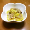 あさくらむつき's cooksnap of when they made ツナとポテトと玉葱のにんにくコンソメ炒め.
