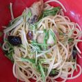 ☆チヒロ☆'s cooksnap of when they made 「浅漬けの素」を使った牡蠣と水菜のパスタ.