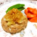 ミリラム's cooksnap of when they made 超簡単☆シャキシャキ和風もやしハンバーグ.