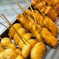 ★なみ☆'s cooksnap of when they made 串揚げ (串カツ) 30種.