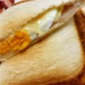まあ12's cooksnap of when they made 簡単！卵とハムのとろとろホットサンド.