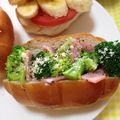 YUKIKI☆'s cooksnap of when they made ブロッコリーのハムチーズ和え☆お弁当.