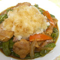 アズーロコンパクト's cooksnap of when they made 鶏むね肉とししとうのおろし煮.