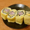 赤い電話's cooksnap of when they made 簡単♪ウィンナーとチーズ入りの卵焼き♪.