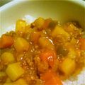 がまっコ's cooksnap of when they made 子供も大好き！ドライカレー♪.