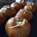 nalu518's cooksnap of when they made ★くるみパン～クリームチーズｉｎ～★.