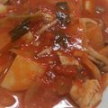 主婦T's cooksnap of when they made 簡単＊煮るだけ＊鶏肉のトマト煮込み♡.