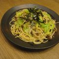 ももののは's cooksnap of when they made ☆キャベツときのこの和風パスタ☆.
