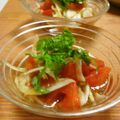 時花菜's cooksnap of when they made 和えるだけ！トマトとたまねぎの和風マリネ.