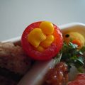 しろくまラッコ's cooksnap of when they made お弁当に♪残り物でミニトマトカップ.