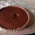 まほたに。's cooksnap of when they made ❤チョコレートチーズタルト♥.
