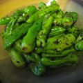 風の町のＰｅｃｏ's cooksnap of when they made ししとうがらしのゆかり和え.