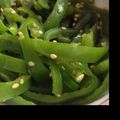 ねっち〜☆'s cooksnap of when they made ささっと一品ピーマンの甘味噌和え.