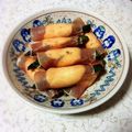 清水の小政's cooksnap of when they made ☆簡単おつまみ♪アスパラの生ハム巻き☆.