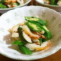 SP♪'s cooksnap of when they made 簡単♪オクラとちくわのごま和え.