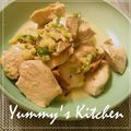 MrsYummy's cooksnap of when they made 茹で鶏のきのこクリームソース.