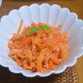 taruママ's cooksnap of when they made 人参１本食べてしまう！タラコ和え人参炒め.