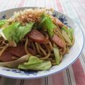 doiko's cooksnap of when they made レンジで簡単！低カロ焼きそば♪.