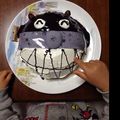 きいろりん's cooksnap of when they made バイキンマンとレオの3Dケーキ.
