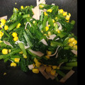 ぶろっこリーナ's cooksnap of when they made ✿簡単！小松菜とコーンのバター炒め✿.