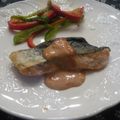 スタイリッシュママ's cooksnap of when they made 鮭のムニエル・オーロラソース.