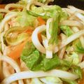 snow711's cooksnap of when they made 焼き☆ぽん☆うどん.