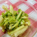 fujino121's cooksnap of when they made ＊白菜と胡瓜の中華風サラダ＊.