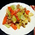 お菓子 神's cooksnap of when they made 簡単野菜炒め.