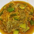 omotenasui's cooksnap of when they made ✿牛肉＆きゅうり★ピリ辛酢醤油和え✿.