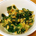 ひぃくんさっち's cooksnap of when they made あと一品ってときに☆ほうれん草と卵炒め.