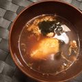 よひりこき's cooksnap of when they made ★お寿司屋さんの玉赤だし★.