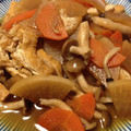 ひとぴゃん's cooksnap of when they made 大根と人参のやさしい煮物☆.