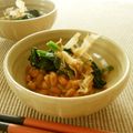 ちょこ０１７'s cooksnap of when they made 朝食に☆納豆ほうれん草.